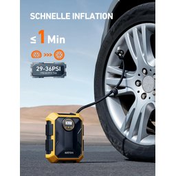Astroai Compressor de Ar de Pneu 12v Dc Automático ‎czk-3674 - 3