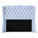Ver imagem 2 de Cabeceira para Cama Box Casal 1.40 Tecido Boucle:Azul