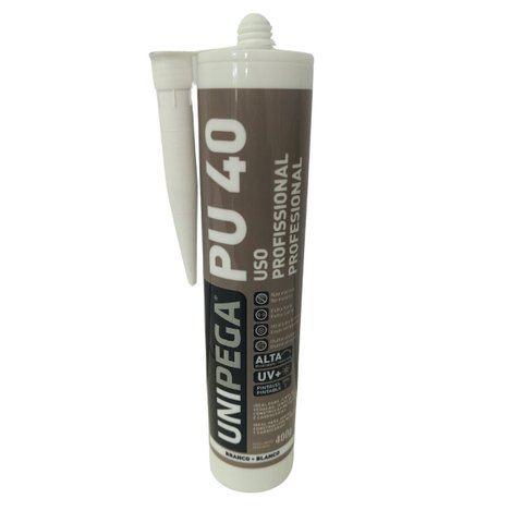 Selante Pu40 de Poliuretano Branco Unipega (400g)