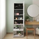 Ver imagem 2 de Espelho de Chão Organizador Porta Acessórios 175x49cm Tecnomóbili