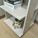Ver imagem 5 de Espelho de Chão Organizador Porta Acessórios 175x49cm Tecnomóbili