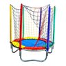 Trampolim Cama Elástica Pula Pula 1,40m Pequena Colorida Infantil Playground - 1