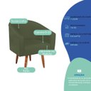 Ver imagem 4 de Kit 2 Poltronas Decorativa Jade Design Moderno Sala de Estar Quarto Escritório Confortável Luxo Pés