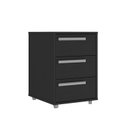 Ver imagem 4 de Gaveteiro 3 Gavetas Office Espresso Móveis