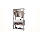 Ver imagem 2 de Closet Modulado 1 Cabideiro 2 Gavetas 2 Nichos Madri Rufato