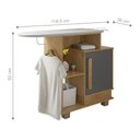 Ver imagem 4 de Passadeira de Roupa Fukuoka Cinamomo Grafite