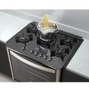 Ver imagem 4 de Fogão de Embutir à Gás 5 Bocas Tripla Chama com Dourador Gran Cheff 220v Fischer