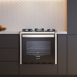 Fogão de Embutir à Gás 5 Bocas Tripla Chama com Dourador Gran Cheff 220v Fischer - 7