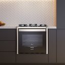 Ver imagem 7 de Fogão de Embutir à Gás 5 Bocas Tripla Chama com Dourador Gran Cheff 220v Fischer