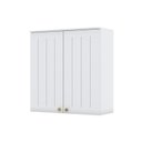 Ver imagem 2 de Armário Aéreo para Cozinha Americana 2 Portas Clássico Sandy Yescasa