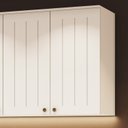 Ver imagem 1 de Armário Aéreo para Cozinha Americana 2 Portas Clássico Sandy Yescasa