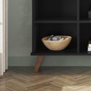 Ver imagem 2 de Nicho Organizador Retro Preto com 6 Gavetas Preto/colorida 108 X 92,5cm - Fdecor