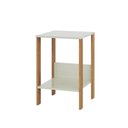 Ver imagem 1 de Mesinha Lateral 40cm Estilo Industrial F14 Pradel Móveis