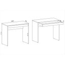 Ver imagem 3 de Escrivaninha com Belmax 1 Gaveta 90cm