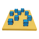 Ver imagem 4 de Cubos Corsi Educativos Pedagógicos Testes Neuro Psicológicos Brinquedos em madeira Jogos divertidos 