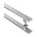 Ver imagem 2 de Puxador Duplo em Aço Inox Escovado 1200mm - União Inox