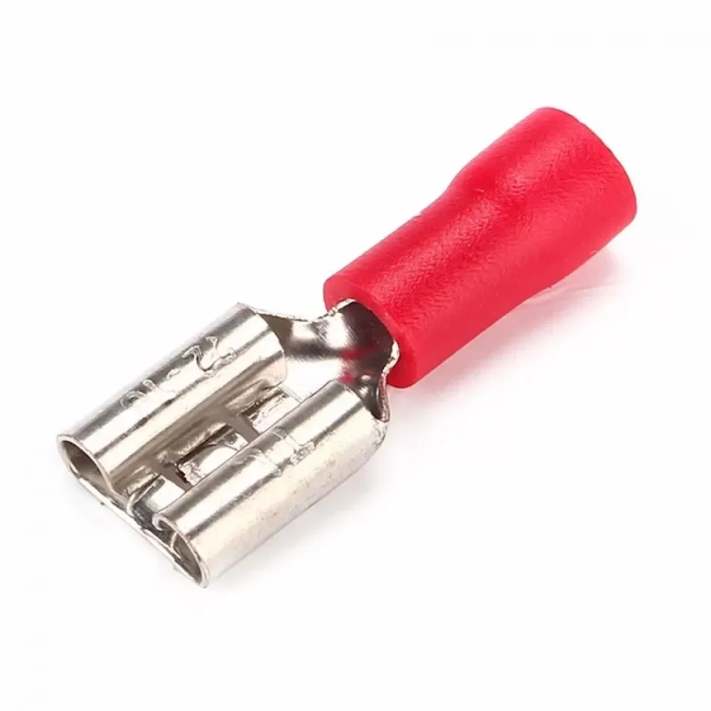 200un Terminal Fêmea Pré-isolado 0,5mm a 1,5mm Vermelho