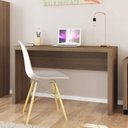 Ver imagem 5 de Conjunto Home Office 2 Peças Escrivaninha com Gaveteiro 3 Gavetas Espresso Móveis Cor do Móvel Marrom