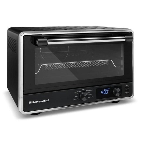 Forno Multifunções com Air Fryer 21l Kitchenaid Black Matte 110v