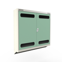 Ver imagem 1 de Armário de Aço para Ferramentas - Nk 1750 Nilko Armários Verde Claro Cadeado Padrão