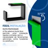 Organizador de Cabos de Mesa: Kit com 8 Suportes - Precisão Milimétrica! - Preto - 6