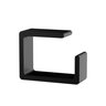 Organizador de Cabos de Mesa: Kit com 8 Suportes - Precisão Milimétrica! - Preto - 4