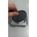 Ver imagem 6 de Ralo Invisível 10x10 Branco Banheiro modelo Porcelanato Colar Piso com Caixa Sifonada - Ficone Reis