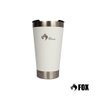 Copo Térmico Fox Stainless Quente e Frio com Tampa 473ml Branco - 5