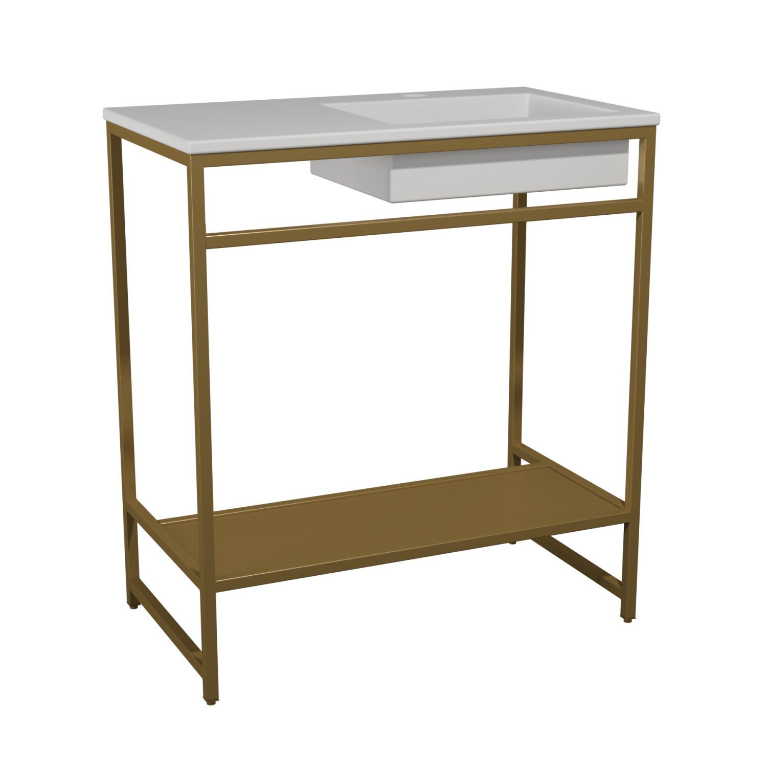 Gabinete para Banheiro Industrial com Cuba Iron Gold Venturi - 2