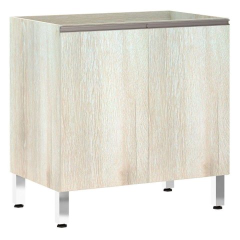 Balcão Sem Tampo 80cm Luci Legno Crema