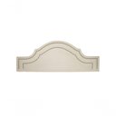 Ver imagem 2 de Cabeceira King Luxo 193x60 Suede Off White Tachas Prata