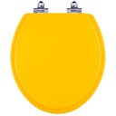 Ver imagem 1 de Tampa de Vaso Sanitario com Amortecedor Convencional Oval Amarelo Fosco