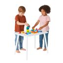 Ver imagem 2 de Mesa Infantil Torneada em Madeira Maciça Branca