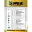 Ver imagem 5 de Bomba D'Água Submersa Vibratória 450 HP 2.300 L/H 220V Motor Fio de Cobre BP Ouro 2000 Bompar Cinza