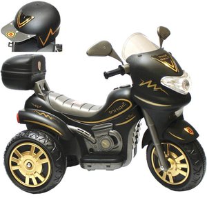 Moto Eletrica Biemme Sprint Turbo 12v com Capacete Gold