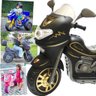 Moto Eletrica Biemme Sprint Turbo 12v com Capacete Gold - 4