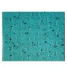 Kit 20 Un/ Espuma 3d - Tijolo Rústico - Azul com Estrelas - 1