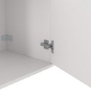 Ver imagem 4 de Rack Suspenso p/ TV até 60 pol. Branco Celeste Kappesberg