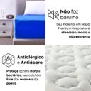 Ver imagem 3 de Capa de Colchão Casal 100% Impermeável Hospitalar Antialérgico