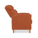 Ver imagem 6 de Poltrona Amamentação Reclinável Gisele - Poltrona Confortável para Leitura e Descanso - Terracota