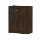 Ver imagem 3 de Kit 3 Peças com Escrivaninha com Gaveta, Armário Multiuso Alto e Armário Baixo