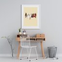 Ver imagem 1 de Quadro Decorativo Entidades Umbanda - 60x48cm:madeira Preta