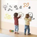 Ver imagem 6 de Adesivo Lousa Quadro Branco Papel Parede Fosco Escrever Adulto Infantil Escritorio Escola 2MX45CM En