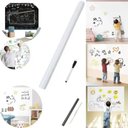 Ver imagem 3 de Adesivo Lousa Quadro Branco Papel Parede Fosco Escrever Adulto Infantil Escritorio Escola 2MX45CM En