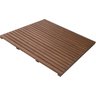 Deck de Madeira Modular 100x100 Cm Réguas 4 Cm com Pintura Neonx:osmocolor Castanheira S Tr - 1
