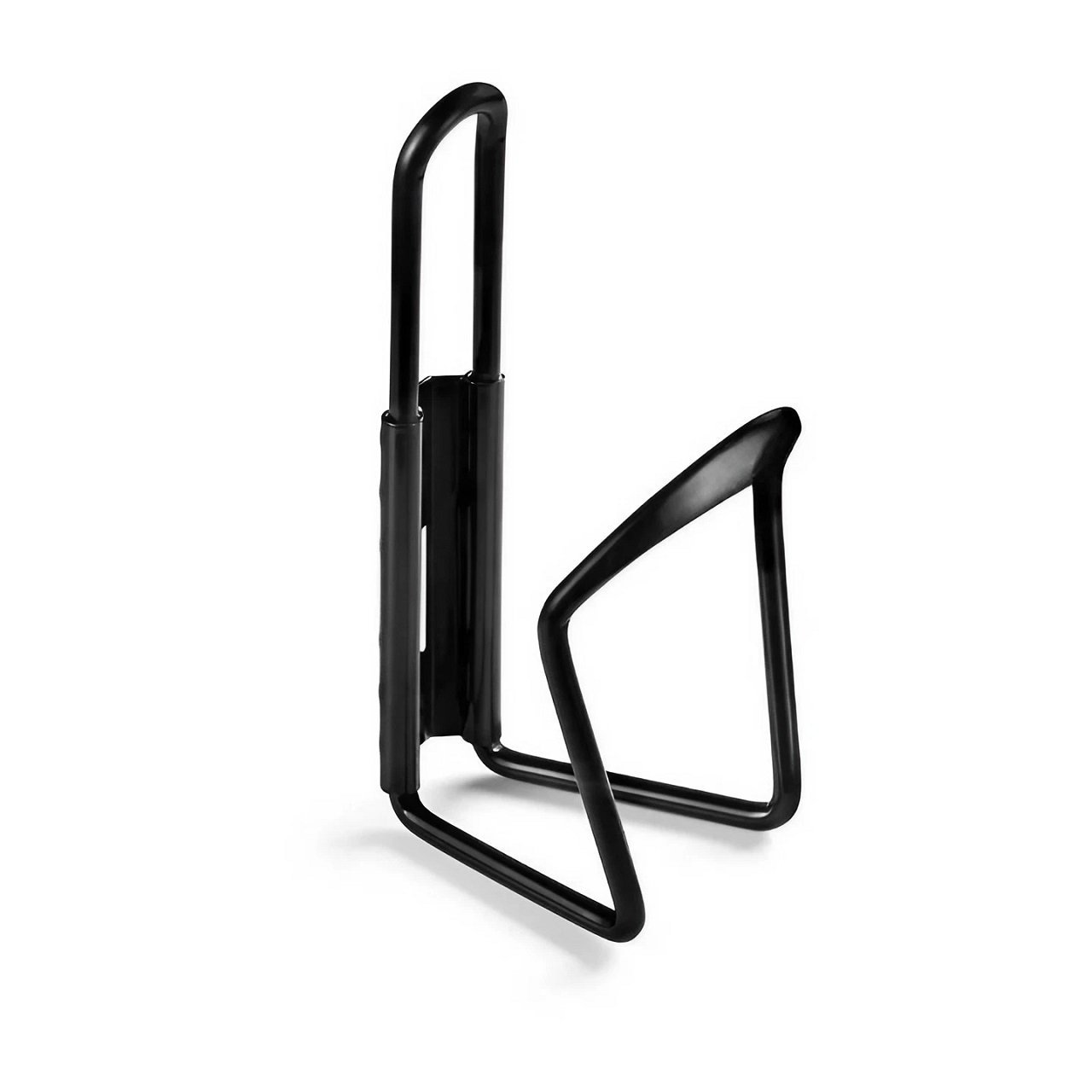 Suporte Garrafa Bicicleta Squeeze Fixação Universal Alumínio:Preto - 2