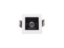 Ver imagem 1 de Luminária de Teto Spot Branco e Preto Led Taschibra Luz Pontual Arch 2w Embutir 2700k - Preto e Bran