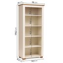 Ver imagem 3 de Kit com 3 Armários Multiuso Pés e Tampo em Madeira Maciça Ananda CabeCasa MadeiraOriginals