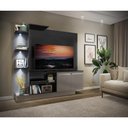 Ver mais imagens de Estante 3 Leds Painel Tv 55'' 2 Portas Dallas lacca Fumê