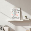 Ver imagem 3 de Placa MDF Amor Metades que Se Completam Parede Moderna A4